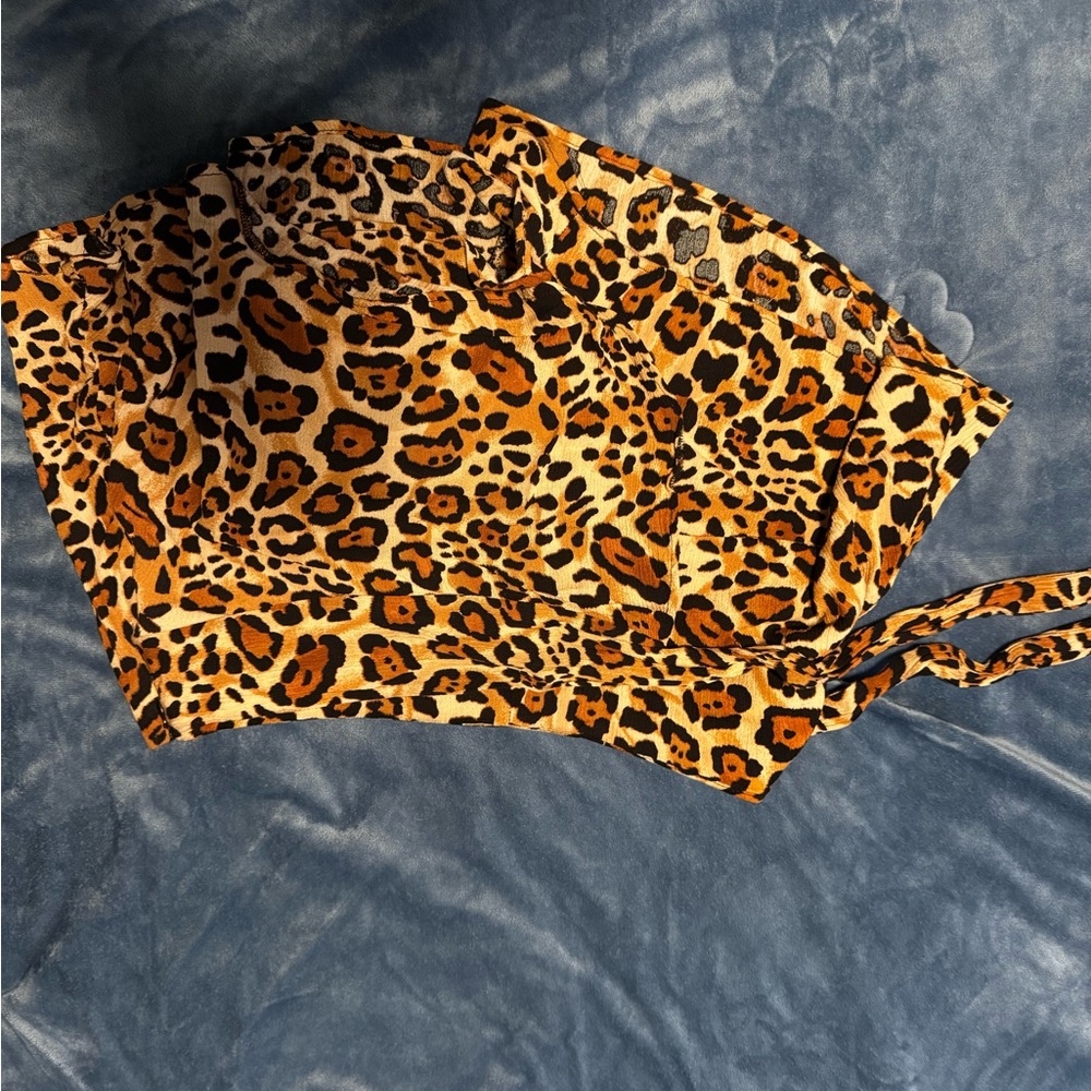 Lulu's Leopard Print Skort